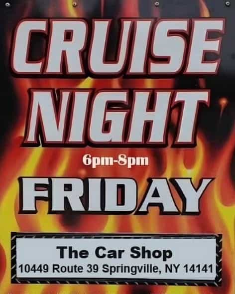 Cruise Night at The Car Shop!