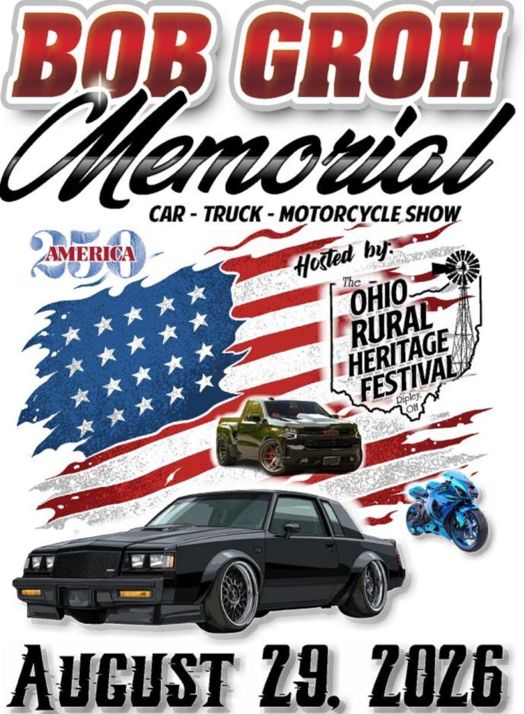 Bob Groh Memorial Car - Truck - Motorcycle Show event at Downtown Ripley in Ripley, OH on August 29, 2026