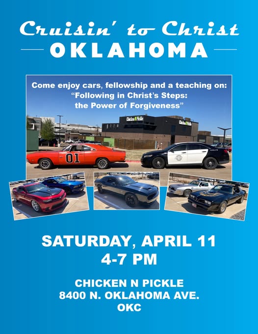 Cruisin' to Christ Oklahoma event at CHICKEN N PICKLE in OKC, OK on April 11, 2026