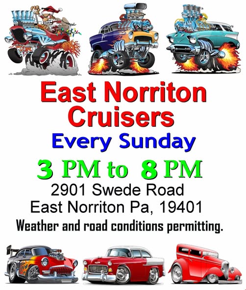 East Norriton Cruisers event at 2901 Swede Road in East Norriton, PA on April 17, 2026