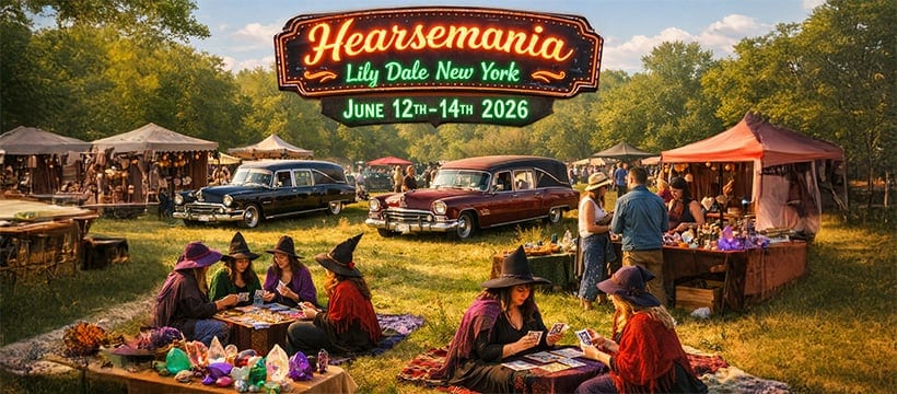 Hearsemania event at Lily Dale in Lily Dale, NY on June 12, 2026