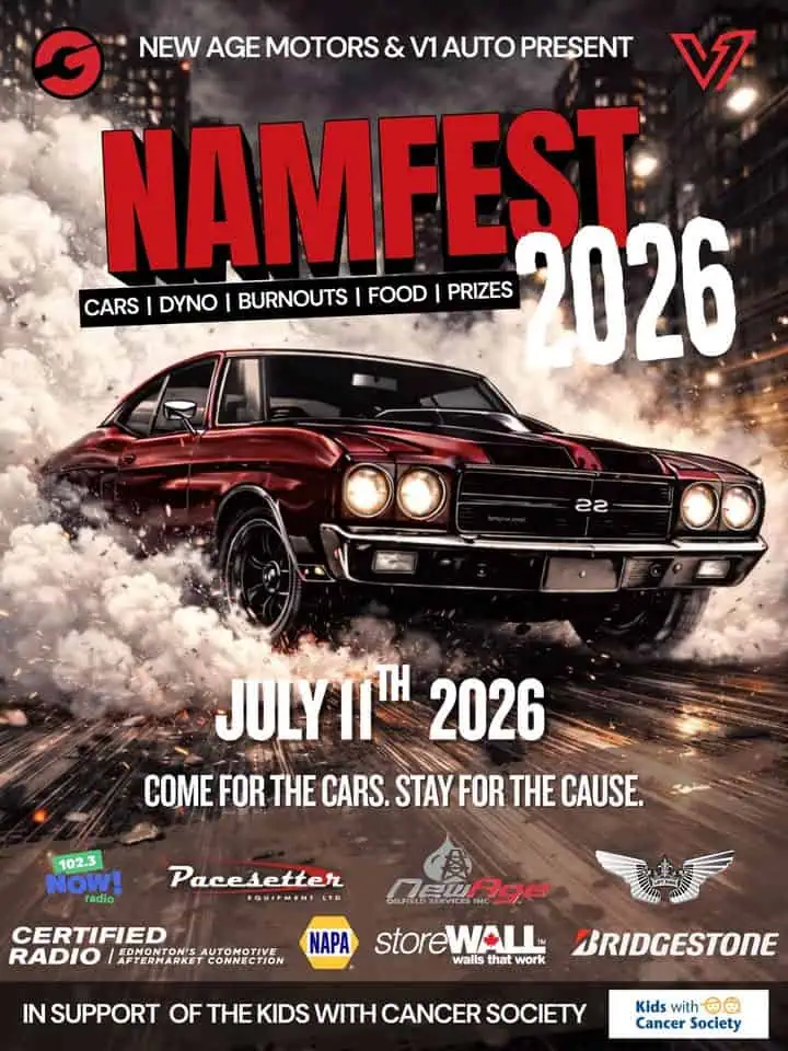 Namfest ‘26 event at 3510 74 Ave in Leduc, AB on July 11, 2026
