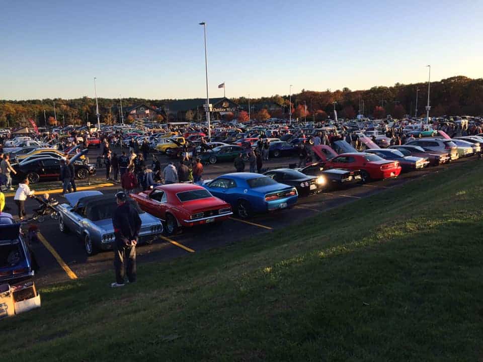 North Reading Classic Car cruise-in event at 97 Main St in North Reading, MA on April 4, 2026