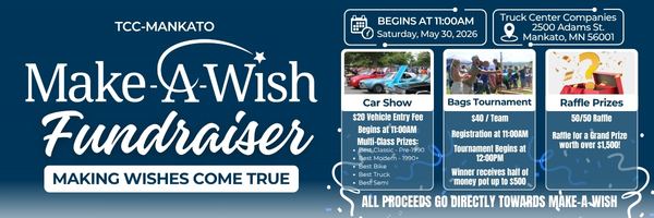TCC-Mankato Auto Show & Bags Tournament | Make-A-Wish Fundraiser event at 2500 Adams St in Mankato, MN on May 30, 2026