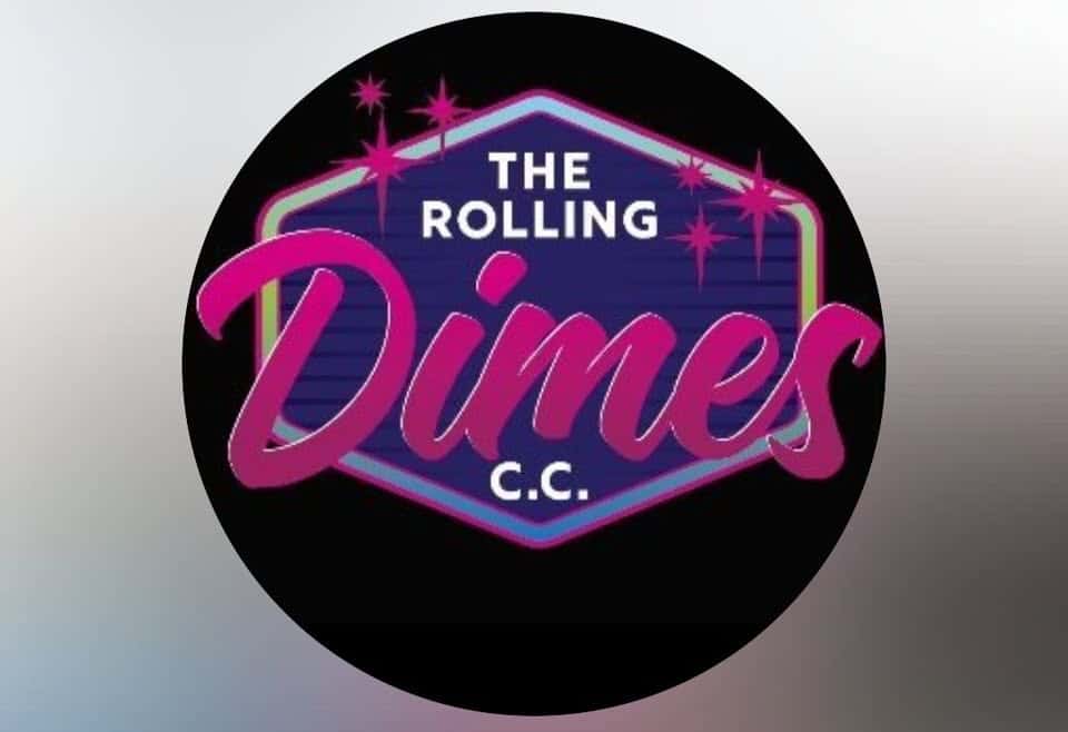The Rolling Dimes Cars and Coffee event at 123 Main St in North Reading, MA on June 14, 2026