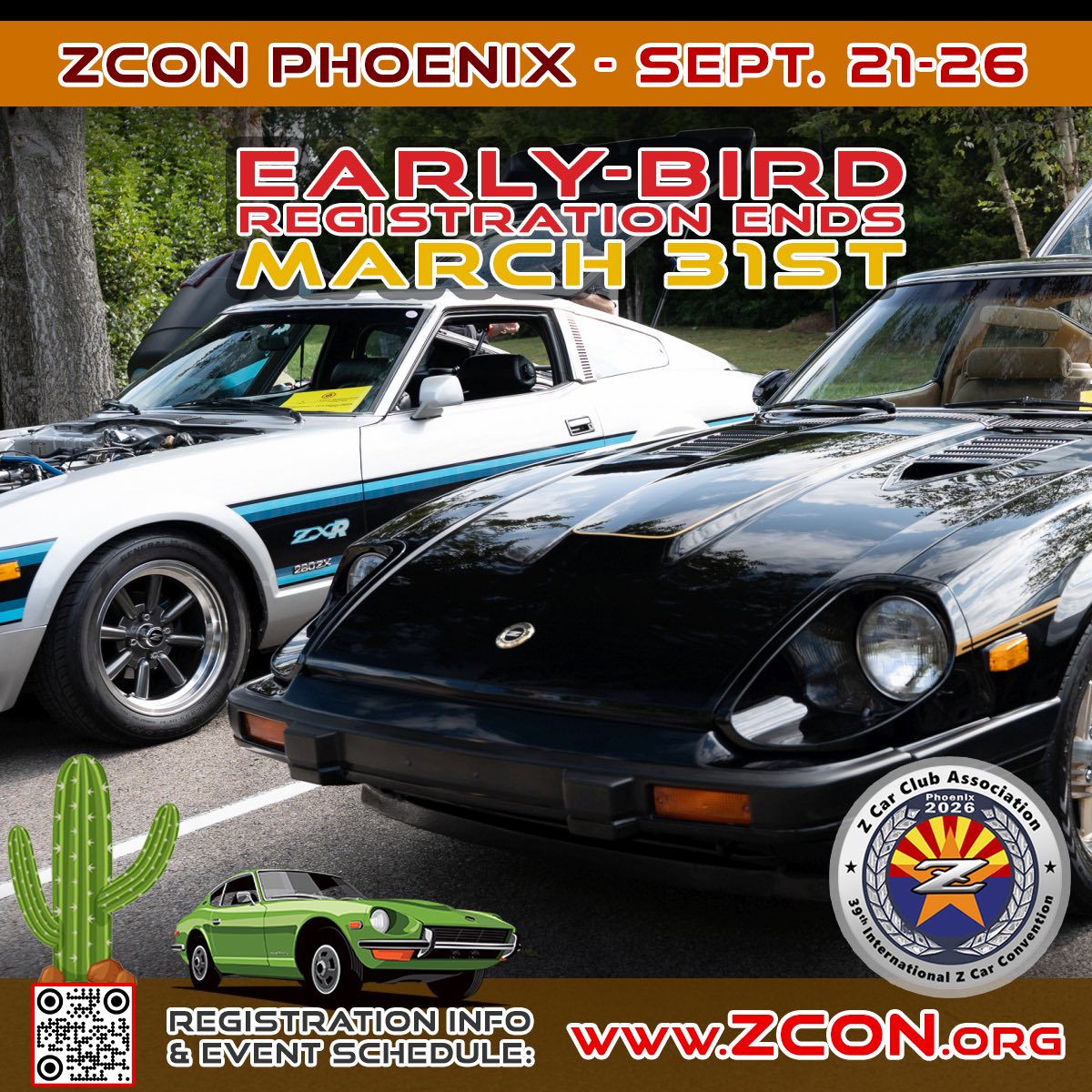 ZCON PHOENIX event at Sheraton Host Hotel in Mesa, AZ on September 21, 2026