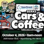 Berks Cars & Coffee: The Season Closer car show in Wyomissing, PA