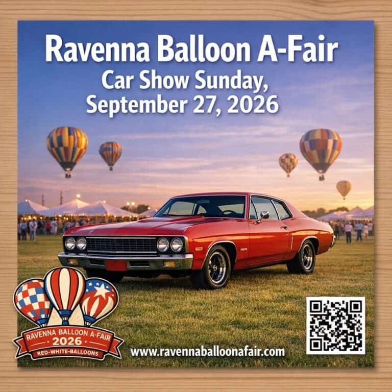 Ravenna Balloon A-Fair Car Show car show in Atwater, OH