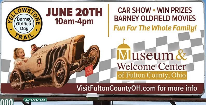 Barney Oldfield Day event at Museum & Welcome Center of Fulton County, Ohio in Wauseon, OH on June 20, 2026