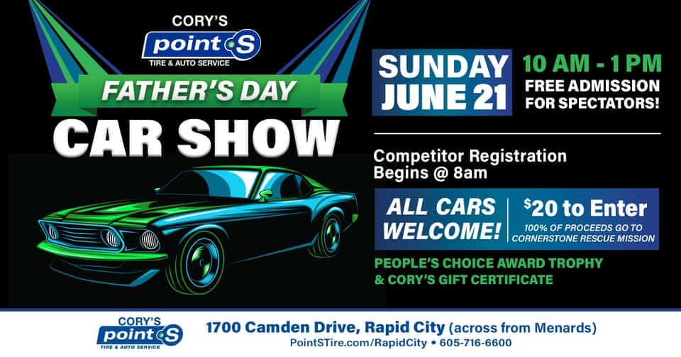 Photo of Cory's Point S Father's Day Car Show Event