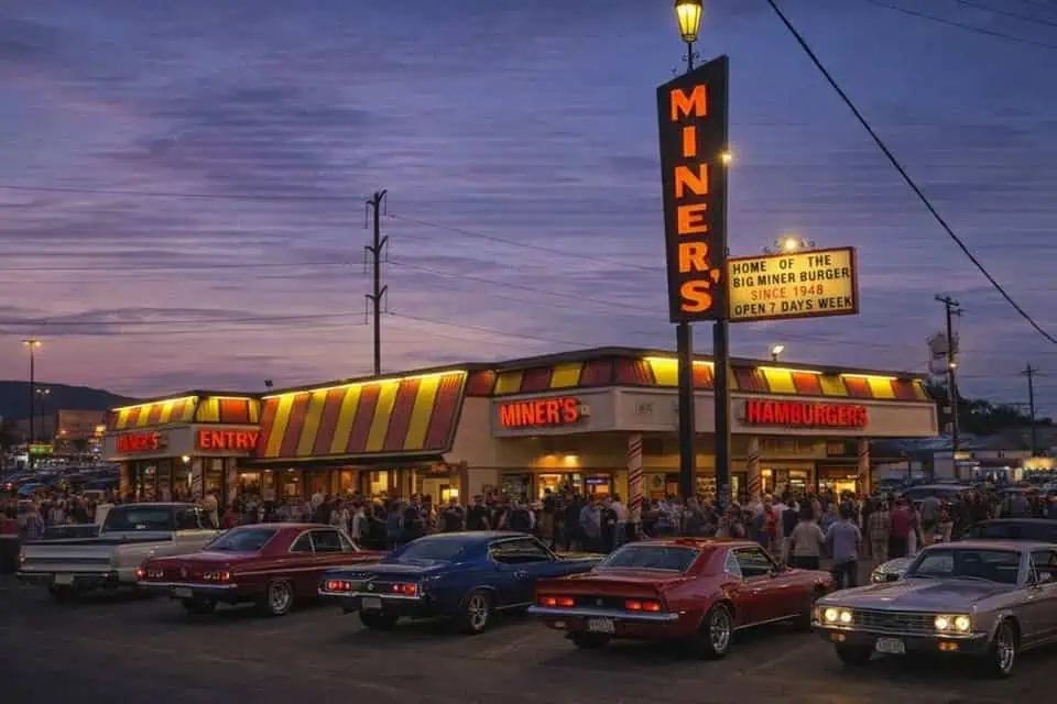 Cruise in Style — Friday Night Cruise event at Miner's Drive-In Restaurant in Union Gap, WA on May 1, 2026