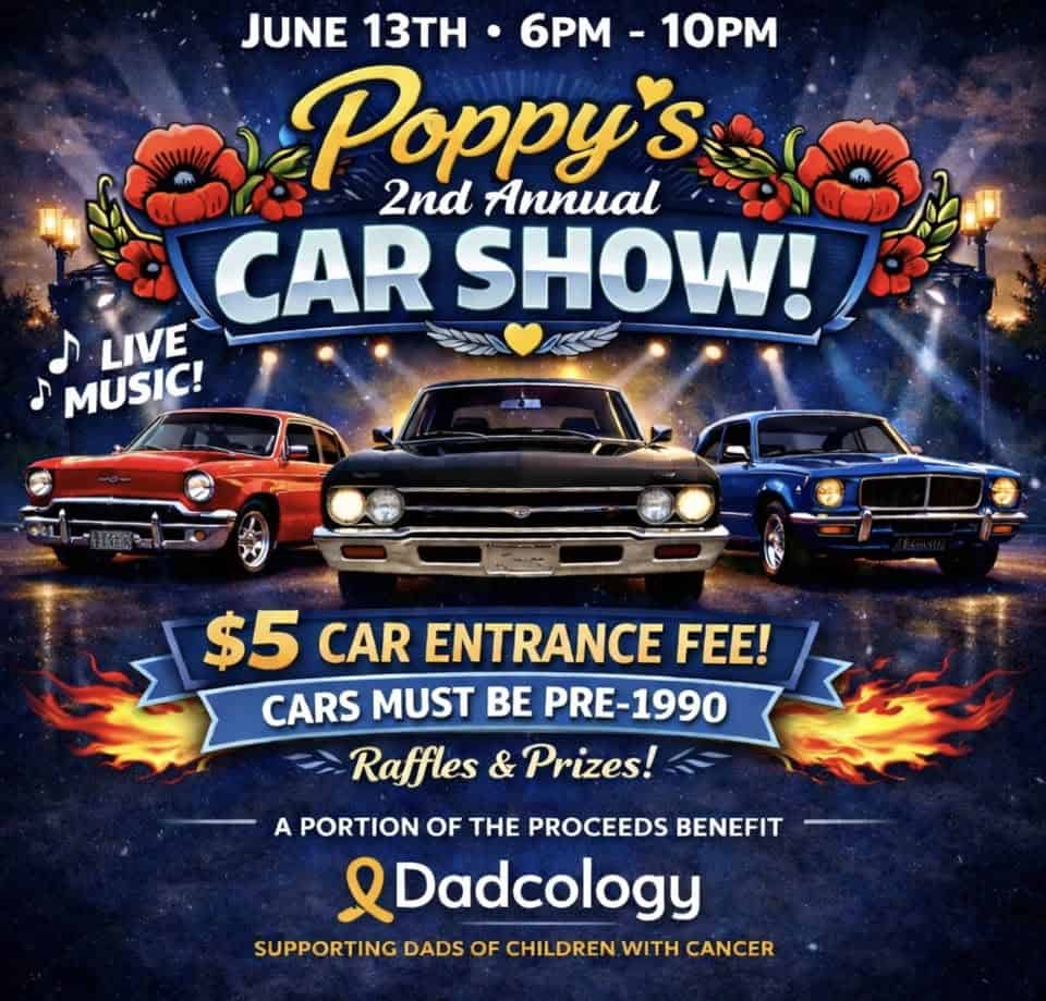 Dadcology Benefit Father's Day Car Show event at 64 E Lincoln Ave in Hatfield, PA on June 13, 2026