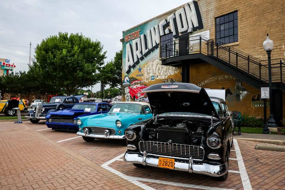 Downtown Arlington Classic Car Show event at 200 N Mesquite St in Arlington, TX on June 6, 2026