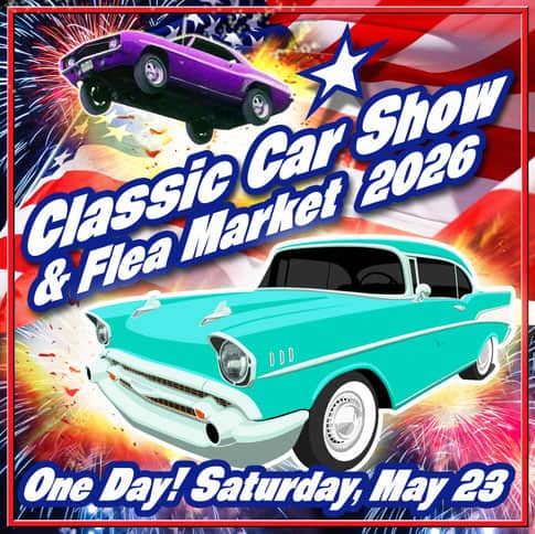 FoxView 6th Annual Car Show and Flea Market event at Atm in Nashville, MI on May 23, 2026
