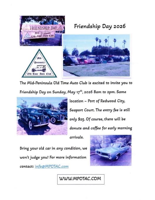 Friendship Day 2026 event at Port of Redwood City in Redwood City, CA on May 17, 2026