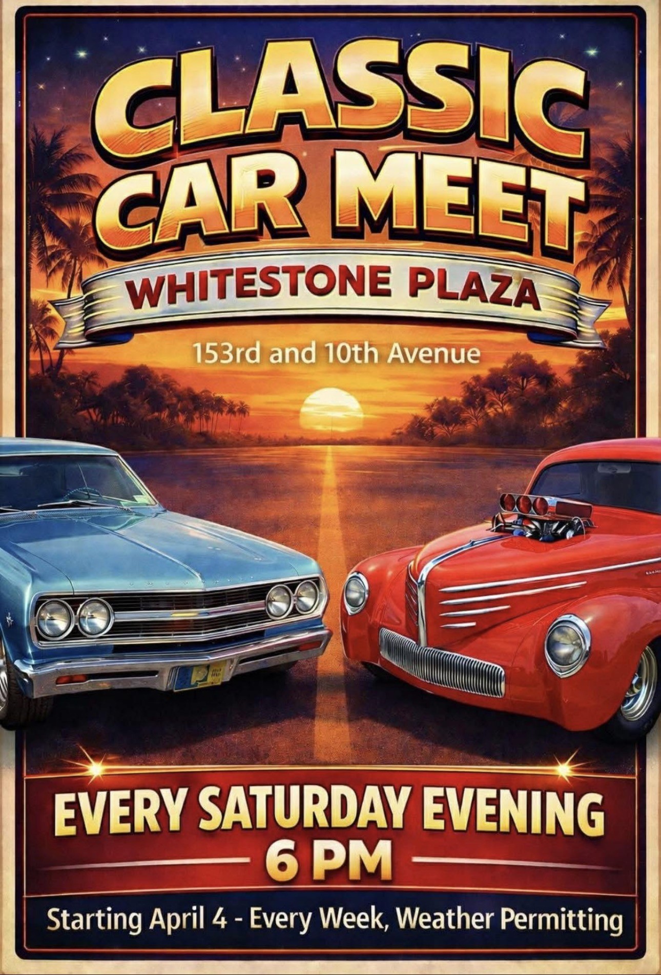 North Shore Farms parking lot event at Whitestone Plaza in Flushing, NY on April 4, 2026