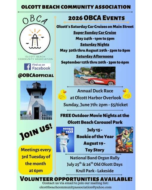 Olcott Beach Community Association’s Super Sunday Cruise event at Downtown Olcott in Olcott, NY on May 24, 2026