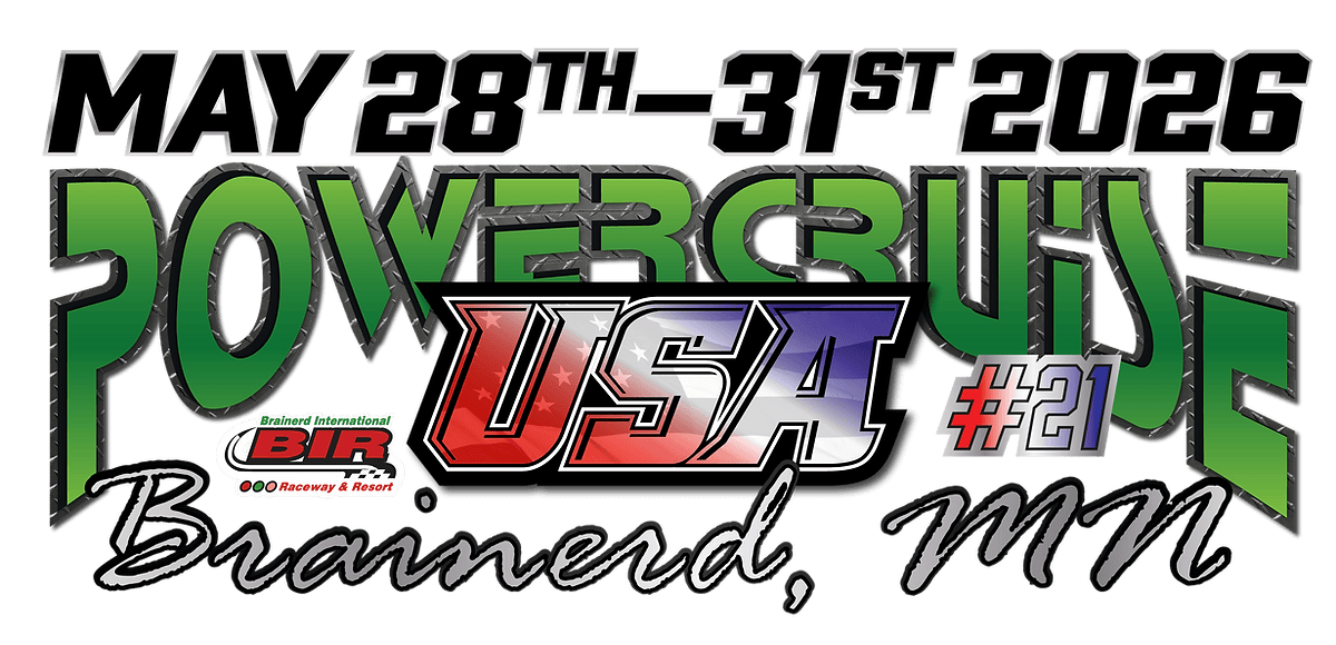 Powercruise USA #21 event at Brainerd International Raceway & Resort in Brainerd, MN on May 28, 2026