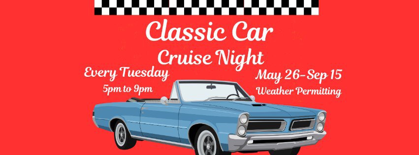 Rand Red Hots Classic Car Cruise Night event at 1441 Rand Rd in Des Plaines, IL on May 26, 2026