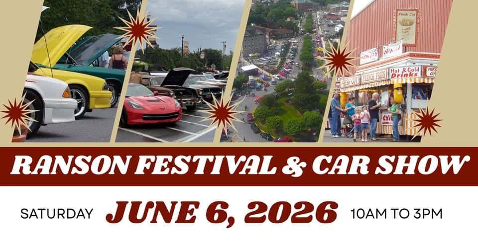 Ranson Festival & Car Show event at 312 S Mildred St in Ranson, WV on June 6, 2026