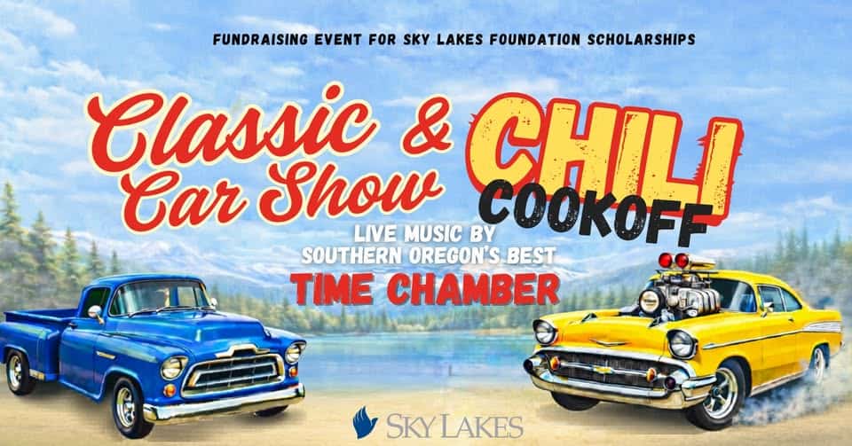 Sky Lakes Medical Center Classic Car Show & Chili Cookoff event at 2865 Daggett Ave in Klamath Falls, OR on June 6, 2026