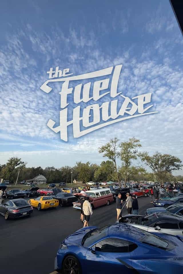 The Fuel House Cars and Coffee 2026 event at 611 W 2Nd St in Bonner Springs, KS on June 13, 2026