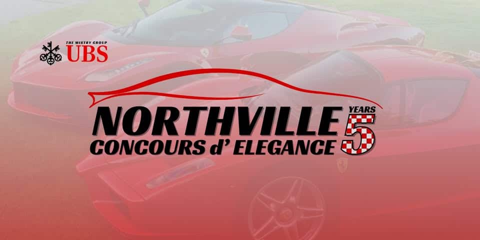 The Northville Concours d'Elegance event at Mill Race Village in Northville, MI on July 12, 2026