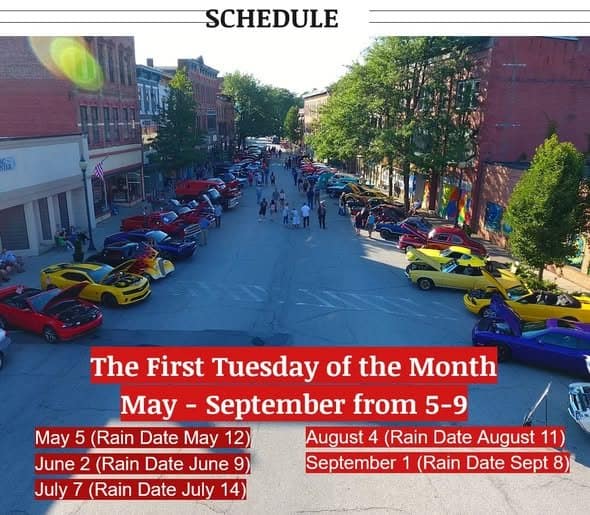 CruzinPort 2026 event at Downtown Port Jervis in Port Jervis, NY on May 5, 2026