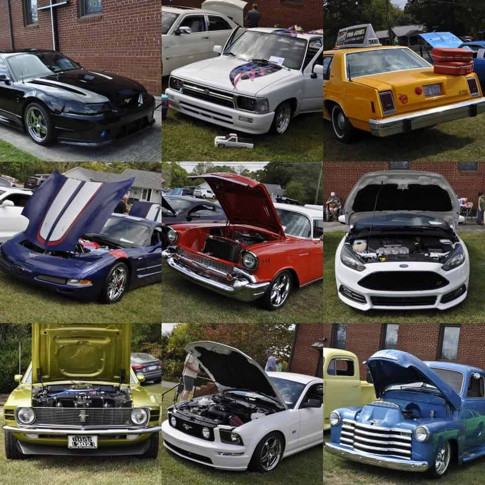 12th Annual Car Show event at 307 Turner Rd in Lexington, NC on October 3, 2026