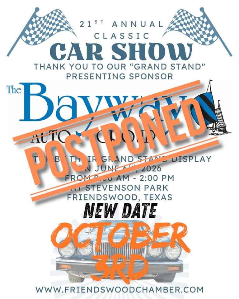 21st Annual Friendswood Chamber of Commerce Classic Car Show car show in Friendswood, TX