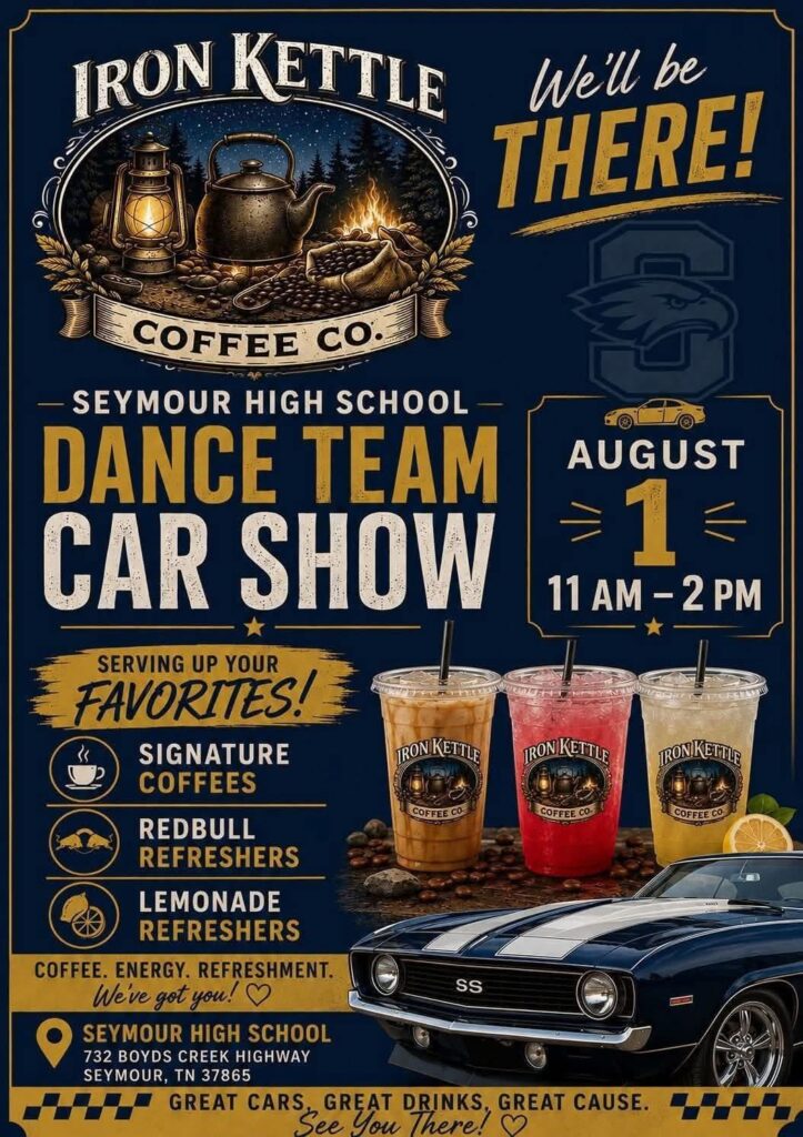 Seymour High School Dance Team Car Show event at Seymour High School in Seymour, TN on August 1, 2026