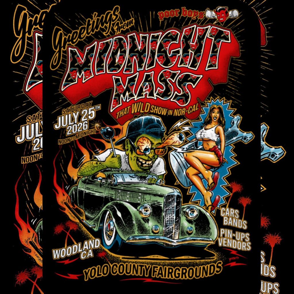 Greetings From Midnight Mass event at Yolo County Fairgrounds in CA, CA on July 25, 2026