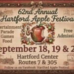 62nd Annual Hartford Apple Festival car show in Hartford Township, OH