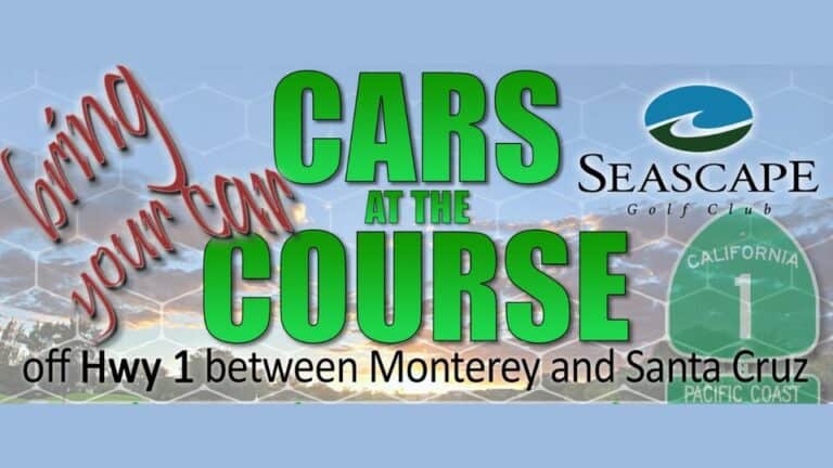 Seascape Golf Club Cars at the Course car show in Aptos, CA