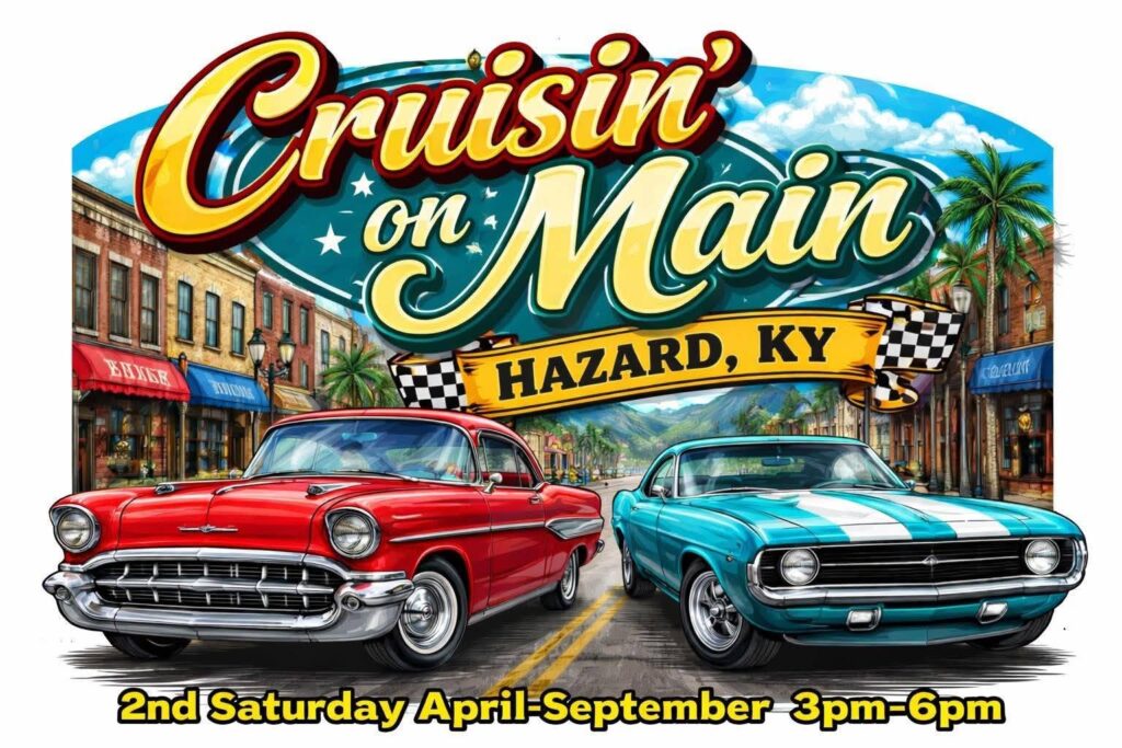 Cruisin' on Main event at Downtown Hazard in Hazard, KY on July 9, 2026