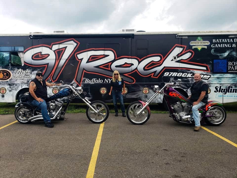 97 Rock Friday Bike Night at Hilltop Inn and Grove event at 11389 Genesee St in Alden, NY on July 24, 2026