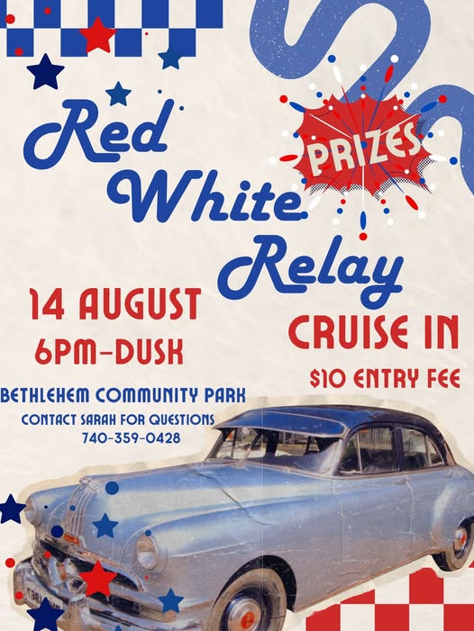 Bethlehem Community Park Red White Relay Cruise in event at Bethlehem Community Park in Fort White, FL on August 14, 2026