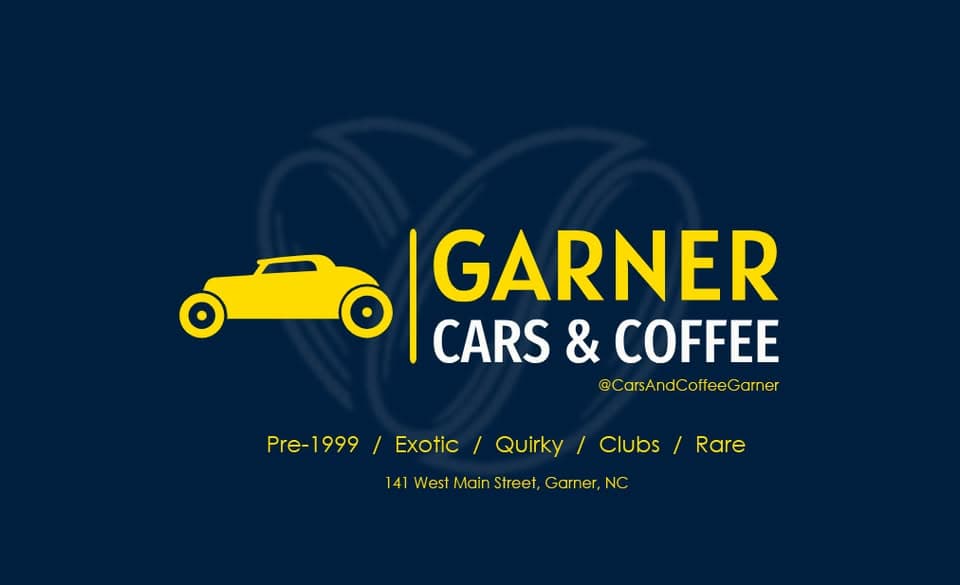 Cars and Coffee Garner event at Garner Recreation Center in Garner, NC on June 21, 2026
