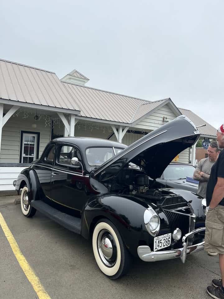 Cars & Coffee Meadows of Dan event at Primitive Coffee in Meadows of Dan, VA on June 28, 2026
