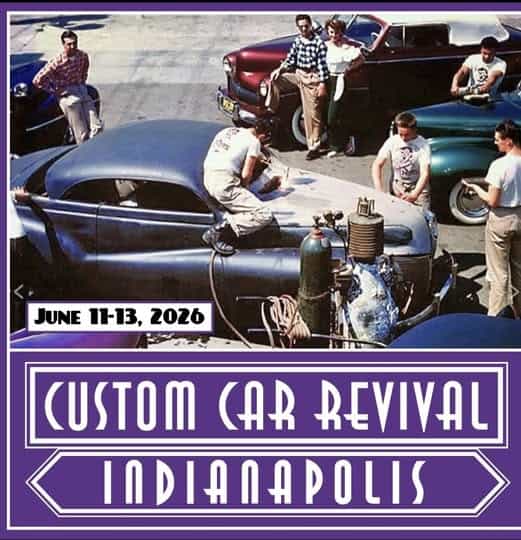 Custom Car Revival Indianapolis event at Drury Inn Plaza in Indianapolis, IN on June 11, 2026