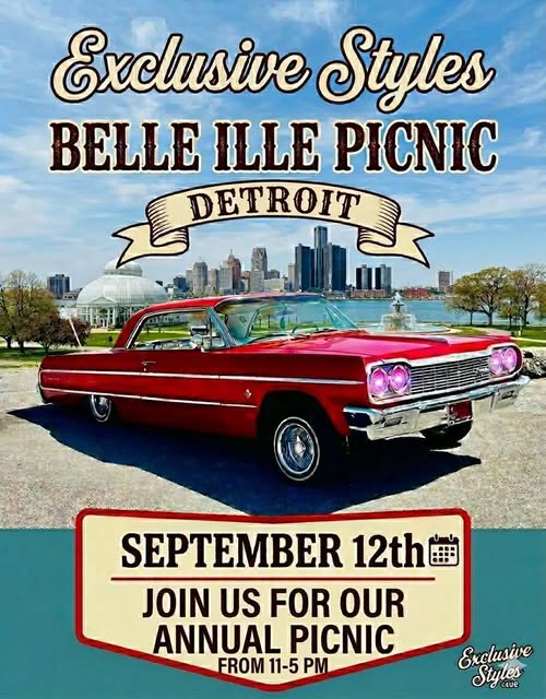 Exclusive Styles Belle Ille Picnic Detroit event at Belle Isle in Detroit, MI on September 12, 2026
