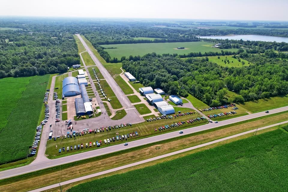 Fliers & Tires Fly-In & Car Show event at 365 OH-53 in Fremont, OH on July 18, 2026