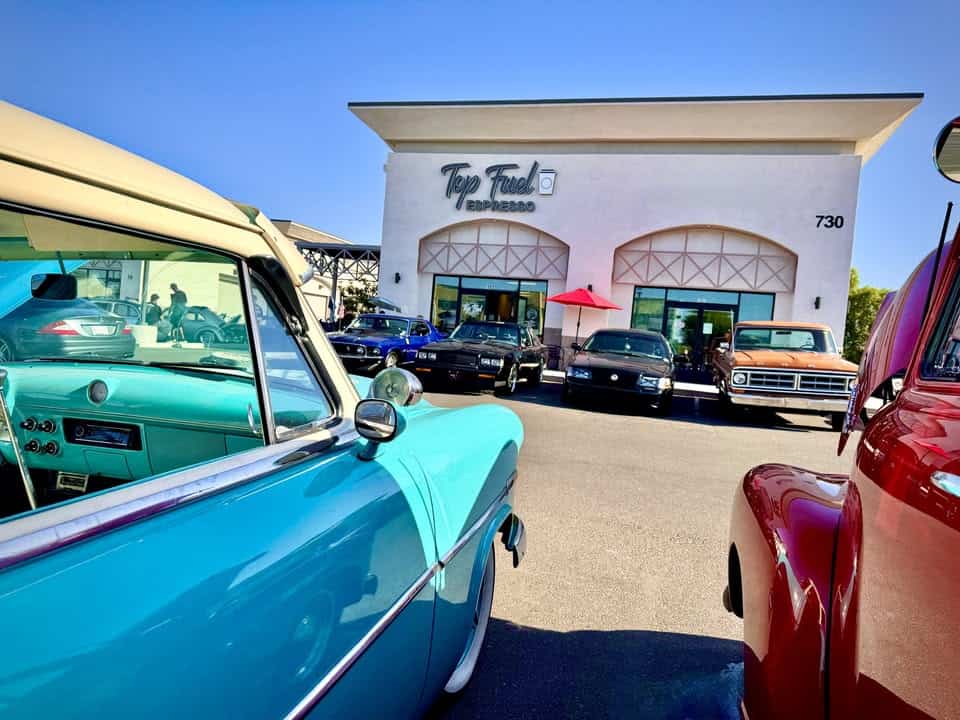 Gilbert Cars & Coffee - Top Fuel Espresso event at Top Fuel Espresso in Gilbert, AZ on June 27, 2026