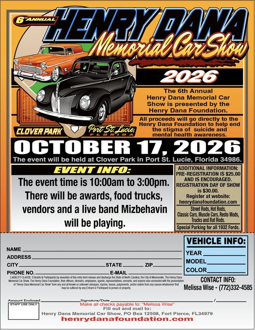 Henry Dana Memorial Car Show car show in Port St. Lucie, FL