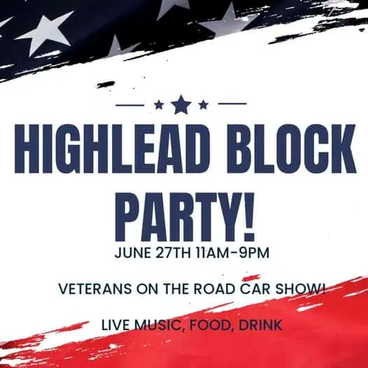Highlead Block Party! event at  809 Main St in Thompson Falls, MT on June 27, 2026