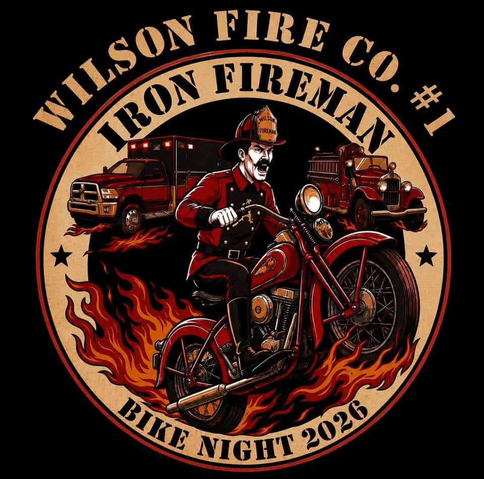 Iron Fireman Bike Night event at Wilson Fire Co. #1 in Wilson, NY on August 7, 2026