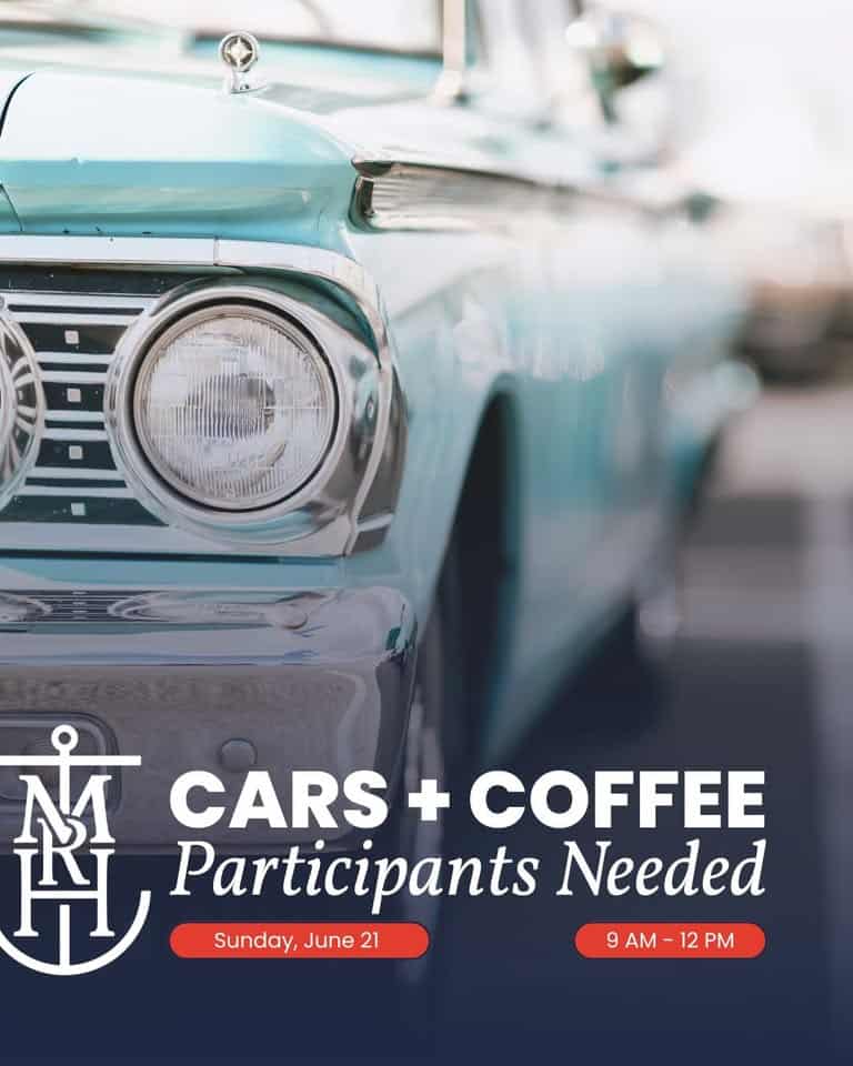 MacRay Harbor Cars + Coffee event at MacRay Harbor in Harrison Township, MI on June 21, 2026