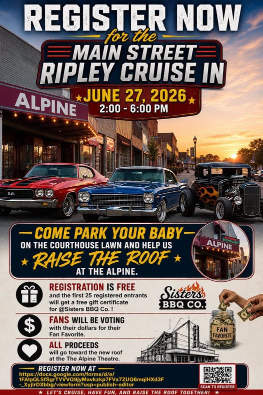 Main Street Ripley Cruise in – Alpine, WV | CarCruiseFinder