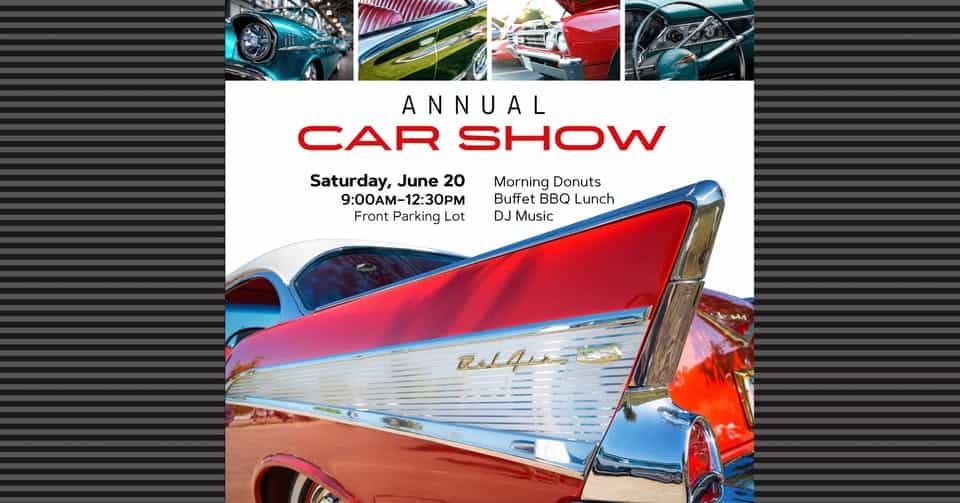 Morningstar Senior Living of Parker Annual Car Show event at Front Parking Lot in Parker, CO on June 20, 2026
