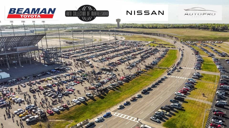 Nashville Cars N' Coffee event at Nashville Superspeedway in Lebanon, TN on June 13, 2026
